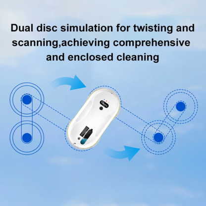 Cleaner Pro° CleaningBot: Smart Rengöring Robot Med Spruta Och Säkerher Sensorer