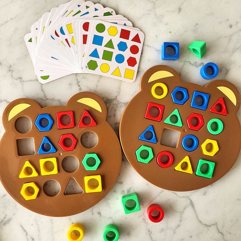 Kletshuts™ MatchingToy - Form Matchande spel 