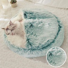 DogCatFri™ CozyCave - Premium Husdjur Plysch Säng Grotta 