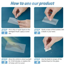 GlasReparation: Sprickor Borta Glass Reparationssats