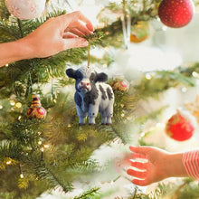 CowDecor - Tecknad Ko Jul Träd Dekoration 