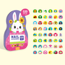 Kletshuts™ NailStickers: Barn Nagelkonst Klistermärken Decorationer Kit