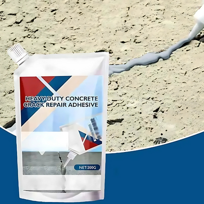 CrackFix 1+1 GRATIS - Tung Beläggning Betong Sprickreparation Lim