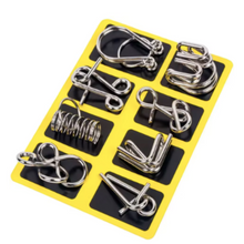 Kletshuts™ Metal Pussel: Barn Hjärngymnastik Metal Pussel Set 