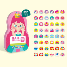 Kletshuts™ NailStickers: Barn Nagelkonst Klistermärken Decorationer Kit