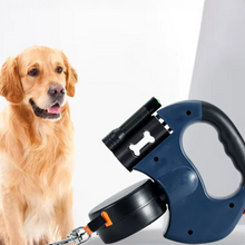 DogFri™ DoubleLeash: LED-Lys Double Huvud Utdragbar Hund Couple