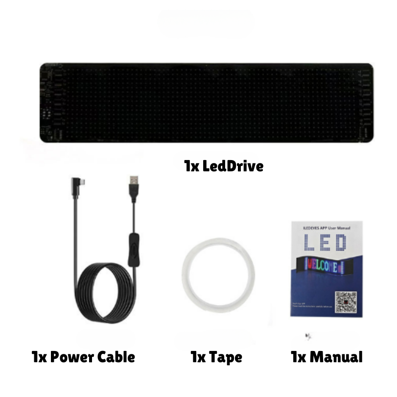 Ledsen™ LedDrive - Fordons LED-paneldisplay