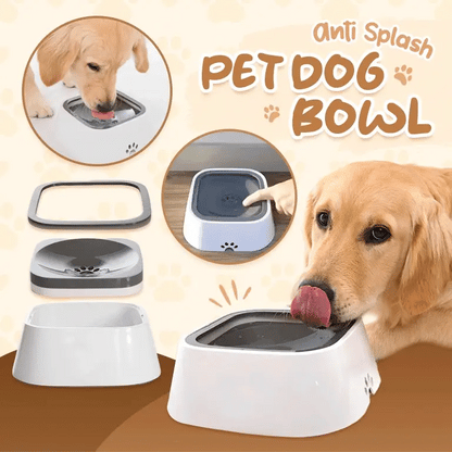 DogFri™ PetWater: Inget Stänk Husdjur Vatten Dispenser