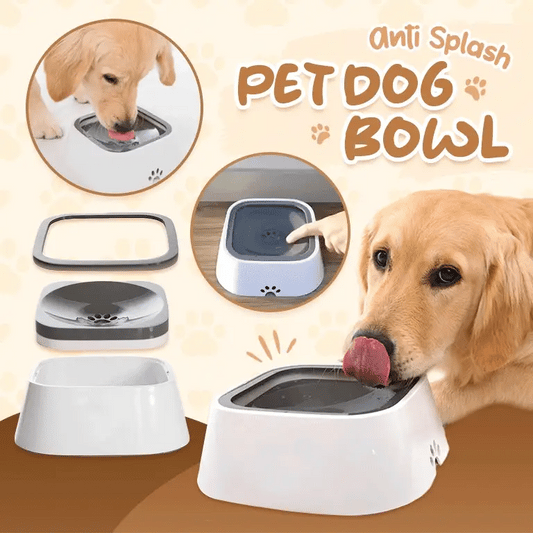 DogFri™ PetWater: Inget Stänk Husdjur Vatten Dispenser