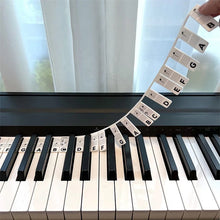 KeyboardLabel - Avtagbar Piano och Tangentbord Silikon Etikett