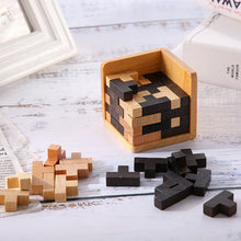 Kletshuts™ PuzzleCube: 3D Trä Rubics Pussel Cube