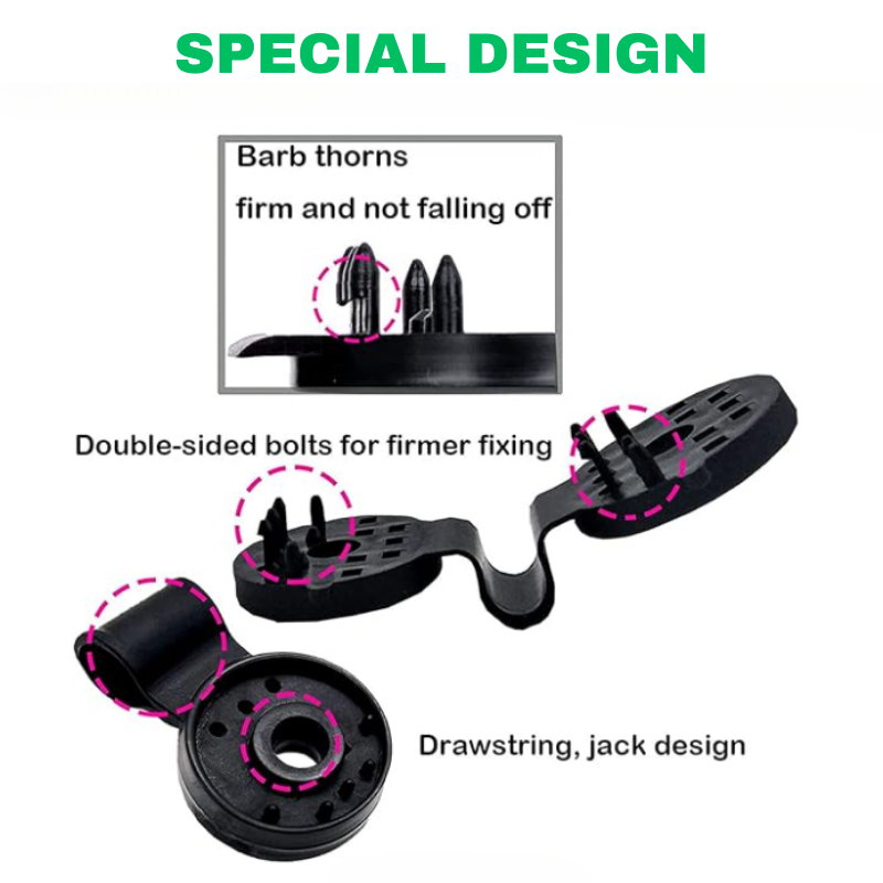 GlideHold® ShadeClips: Utomhustält Och Tygskugga Hållbara Klämmor