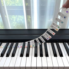 KeyboardLabel - Avtagbar Piano och Tangentbord Silikon Etikett