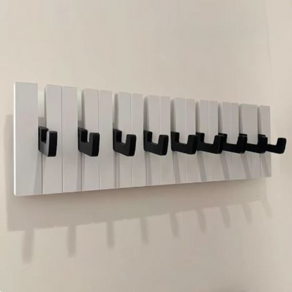 GlideHold® PianoRack: Piano Tangenter Trä Jacka Rack