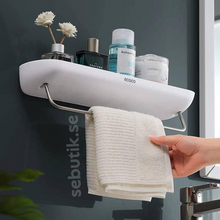 GlideHold® MountShelf - Enkelmonterad förvaringshylla 