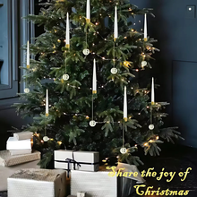 Ledsen™ ChristmasGlow: LED Magisk Jul Glöd Kristall Kula Ljus