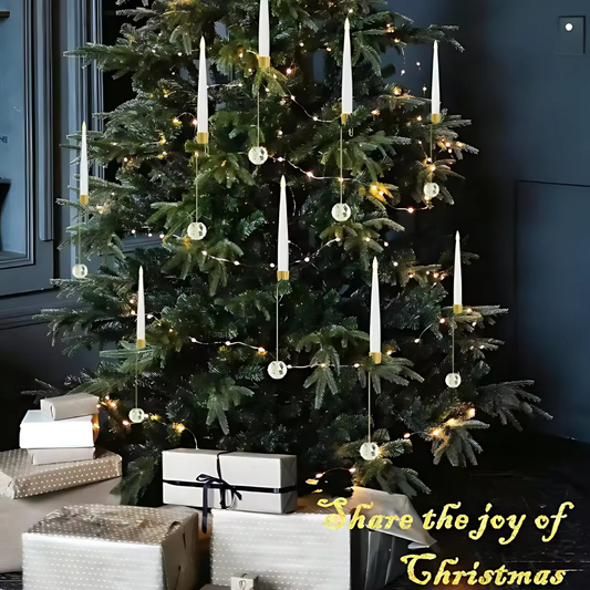 Ledsen™ ChristmasGlow: LED Magisk Jul Glöd Kristall Kula Ljus