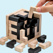 Kletshuts™ PuzzleCube: 3D Trä Rubics Pussel Cube