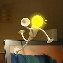 Ledsen™ FigurLampa 1+1 GRATIS: Mjukt Ljus Flexibel Figur Nattlampa