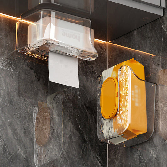 Globetrek° TissueStorage: Punsch Fri Vägg Monterad Mjukpapper Hållare