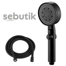 Borhe® PressureShower: 5 i 1 Högt Tryck Dusch Huvud 