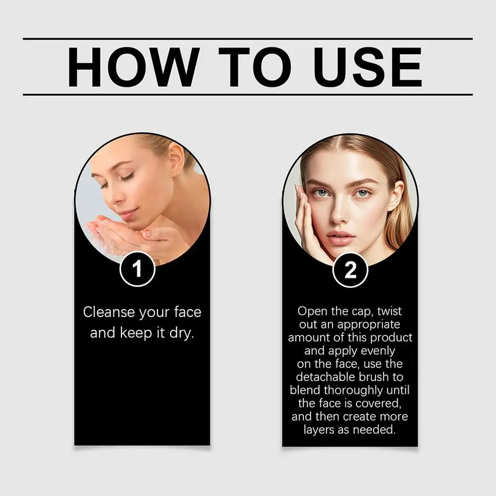 CompactFoundation: Kompakt Färg Förändring Full Täckning Foundation Kräm Stick