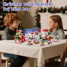 ChristmasBlocks: Jul Adventskalender Bygg Klossar Set 
