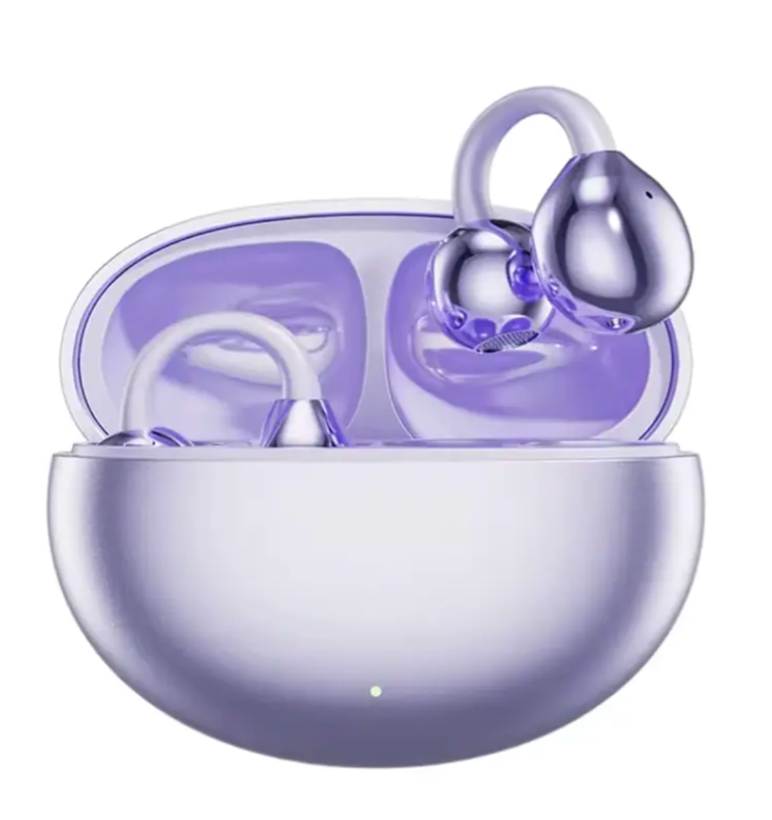 Clip-OnEarphone: Multifunktionell Klar Ljud Bekväm Clip-On Hörtelefon