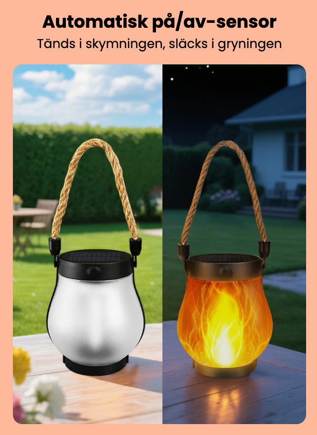 Glödflamma – lyktan med den eviga flamman