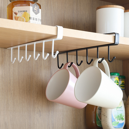 GlideHold® ShelfHooks 1+1 GRATIS: Hyllhängande Krokar För Kök Och Garderob