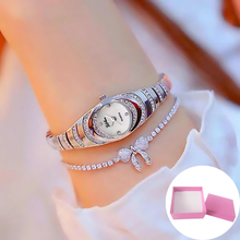 Jewelance™ ElegantWatch: Elegant Modern Damklocka Med Presentask