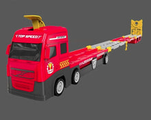 Kletshuts™ MegaTruck - Mega Hauler Lastbil Med Utskjutning Racerbana