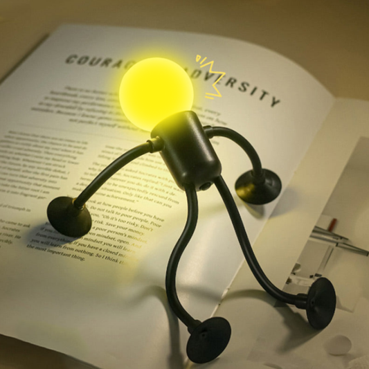 Ledsen™ FigureLamp 1+1 GRATIS: Mjuk Ljus Flexibel Figur Natt Lampa