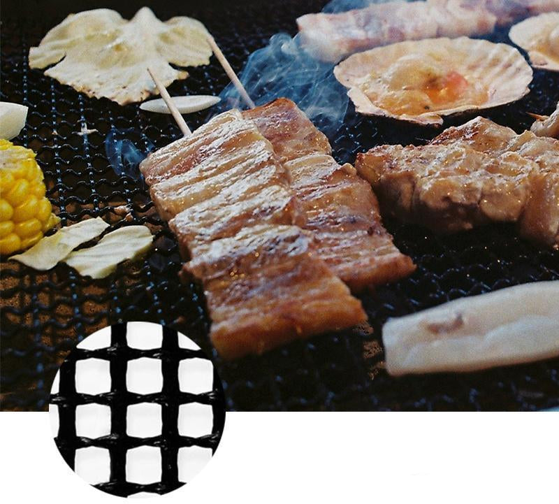 Globetrek° GrillNet: Återanvändbart Värmetåligt Non-Stick BBQ-Grillnät