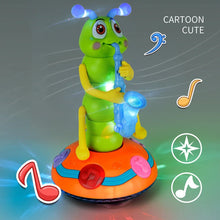 Kletshuts™ CaterpillarToy: Interaktiv Ljus Och Musik Larv Barn Leka Leksak 