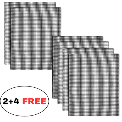 Globetrek° GrillNet: Återanvändbart Värmetåligt Non-Stick BBQ-Grillnät