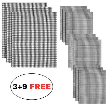 Globetrek° GrillNet: Återanvändbart Värmetåligt Non-Stick BBQ-Grillnät