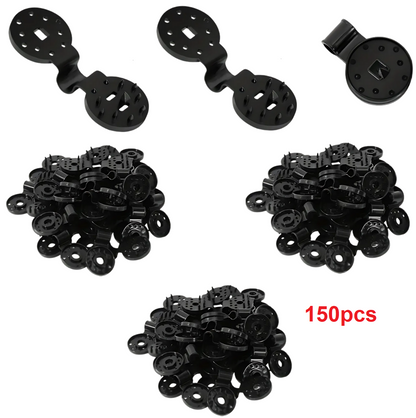 GlideHold® ShadeClips: Utomhustält Och Tygskugga Hållbara Klämmor