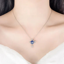 Jewelance™ MoonNecklace 1+1 GRATIS: Blå Planet Stjärna Måne Hänge Halsband