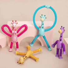 Kletshuts™ StretchyGiraff: Teleskopisk Stretchy Giraff Leksak Med Sugkopp