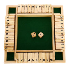 Kletshuts™ Woodys - Roligt Interaktivt Familje Shut The Box Brädspel
