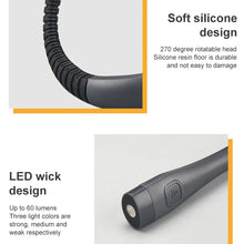 Ledsen™ Läslampa: Uppladdningsbar LED-nacklampa flexibel läslampa