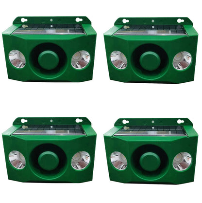 LightAlert - Djuravvisande Varningsljus Och Ljud Solcellsdriven Varningsverktyg