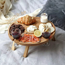 UltiFurni® WoodenFold- Hopfällbart Träbord 