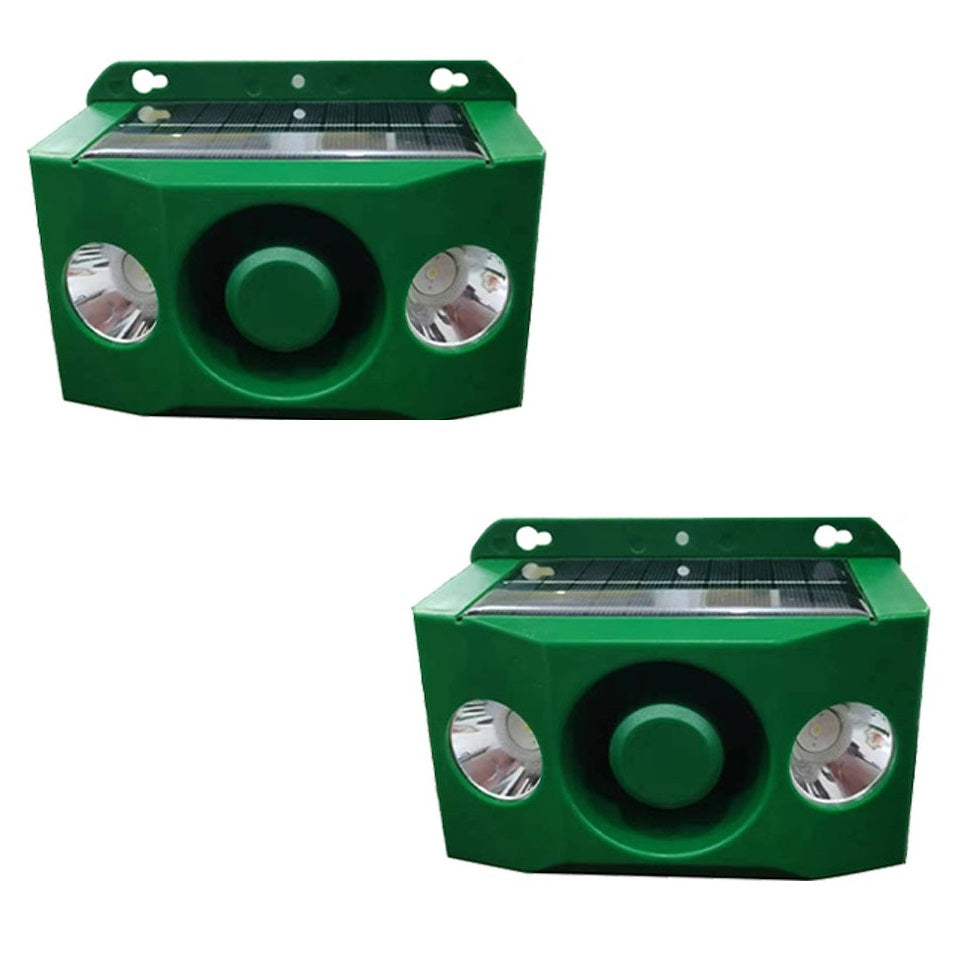 LightAlert - Djuravvisande Varningsljus Och Ljud Solcellsdriven Varningsverktyg