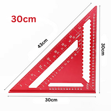 TriangleRuler - Aluminium Alloy Triangel Linjal För Träbearbetning