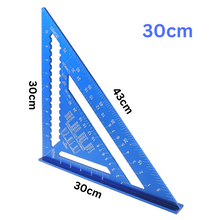 TriangleRuler - Aluminium Alloy Triangel Linjal För Träbearbetning