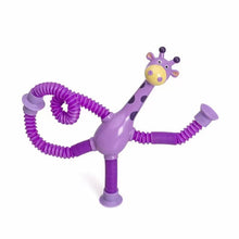 Kletshuts™ StretchyGiraff: Teleskopisk Stretchy Giraff Leksak Med Sugkopp