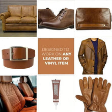 LeatherGel 1+1 GRATIS: Ultimat Lädergel Reparation Och Restorering 