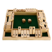 Kletshuts™ Woodys - Roligt Interaktivt Familje Shut The Box Brädspel